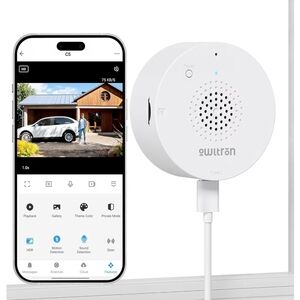 White Owlltron Security Camera